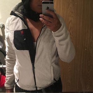 AF zipper sweater jacket.